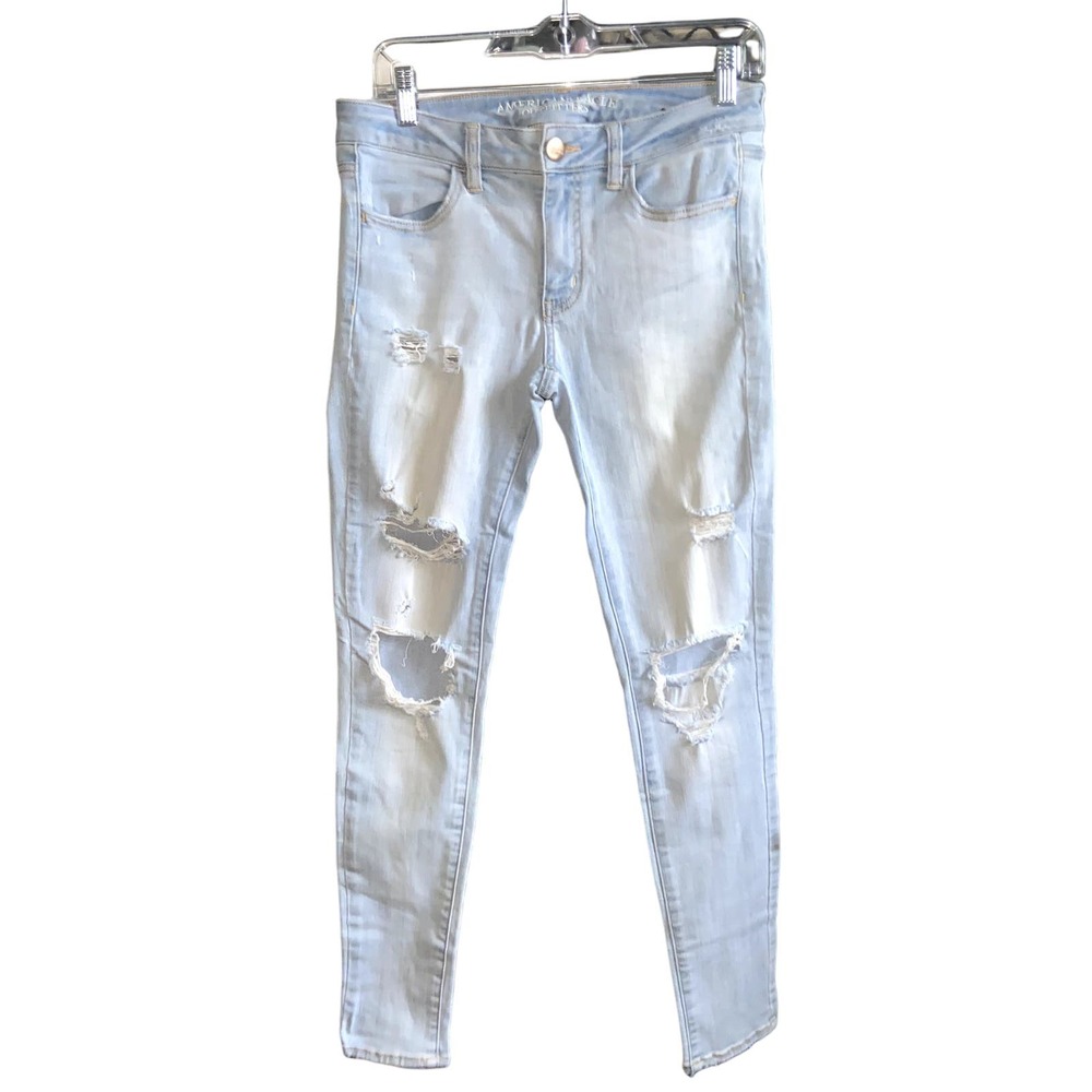 American Eagle Outfitters Jeans Women Size 6 Super Super Stretch *